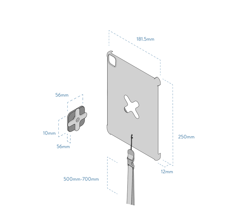 MPOS Case Kit - iPad Pro 11" / Air 4th & 5th Gen